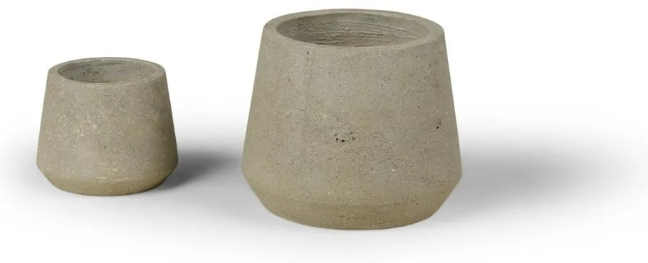 Set 2 ghivece Bonami Selection Concrete