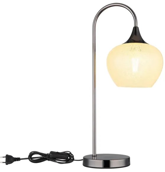 Lampă de masă Globo 15548TK MAXY 1xE27/40W/230V antracit