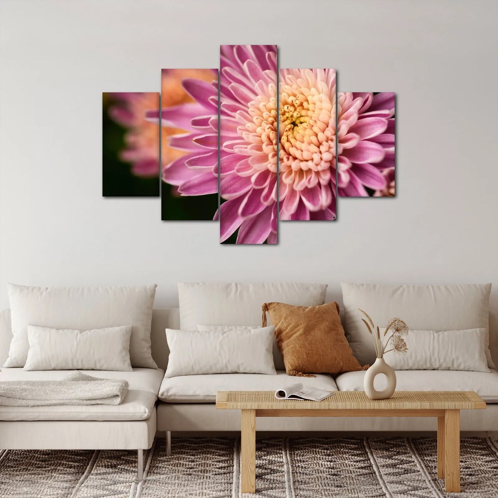 Tablou detailat cu flori (150x105 cm)