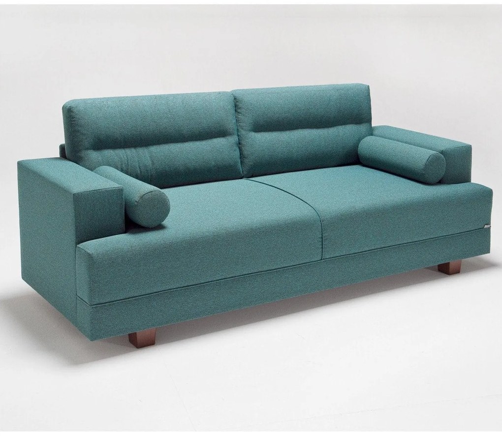 Canapea Fixa cu 3 Locuri si Taburet Oslo, 210 x 85 x 78 cm