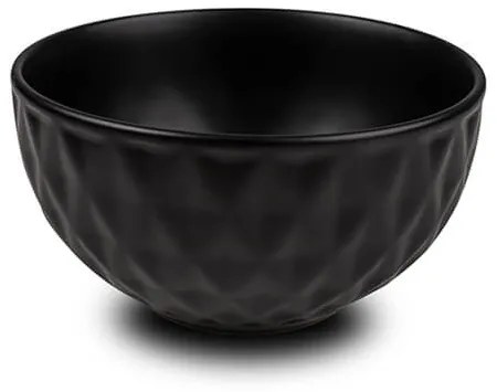 Bol pentru cereale stoneware negru 14 cm Soho classic NAVA 141 123