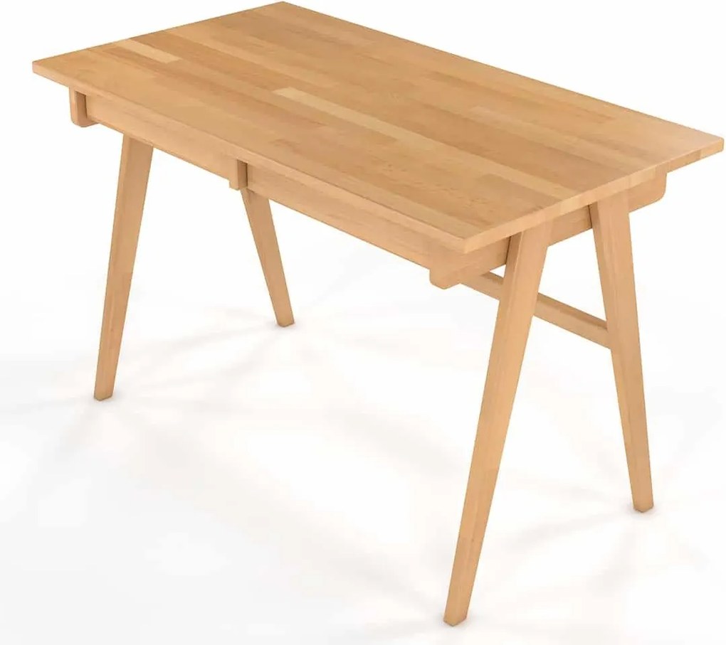 Birou lemn masiv Baraga Personalizabil, 120 × 65 × 75 cm - Wenghe