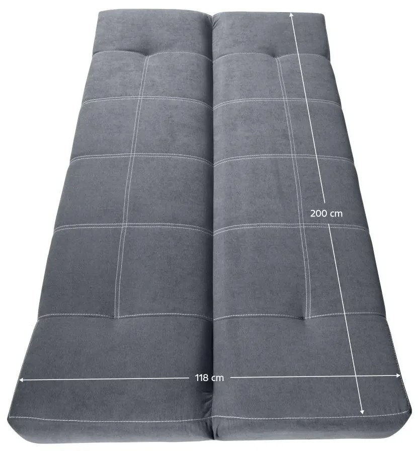 Canapea extensibilă Gona (gri) (cu sp. depozitare). 1096924