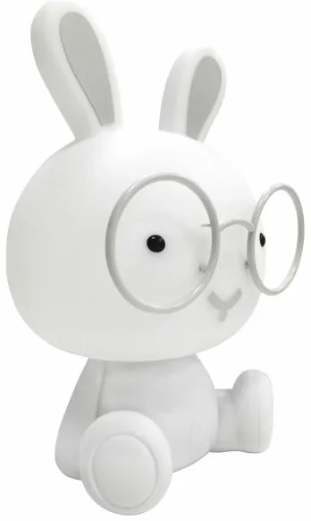 Veioză LED RGBW dimabilă de veghe pentru copii 2,5W/230V alb iepuraș