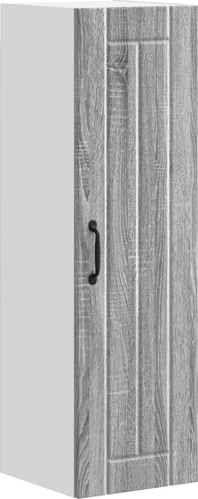 vidaXL Dulap de bucătărie Gri Sonoma 30 x 31 x 100 cm Lemn compozit