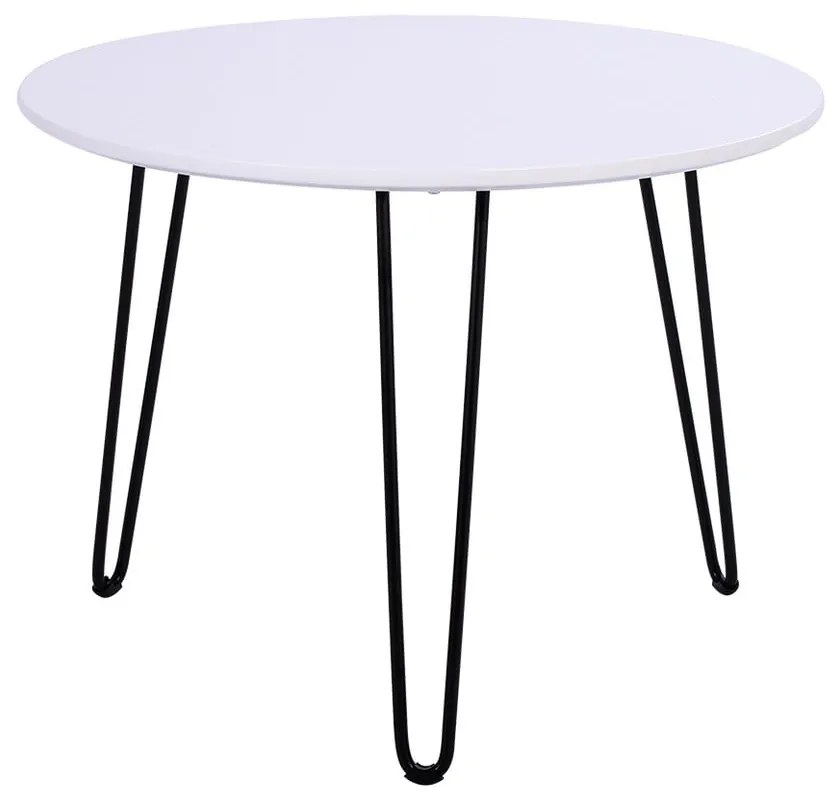 Set 3 măsuțe auxiliare Bonami Selection Fabio White