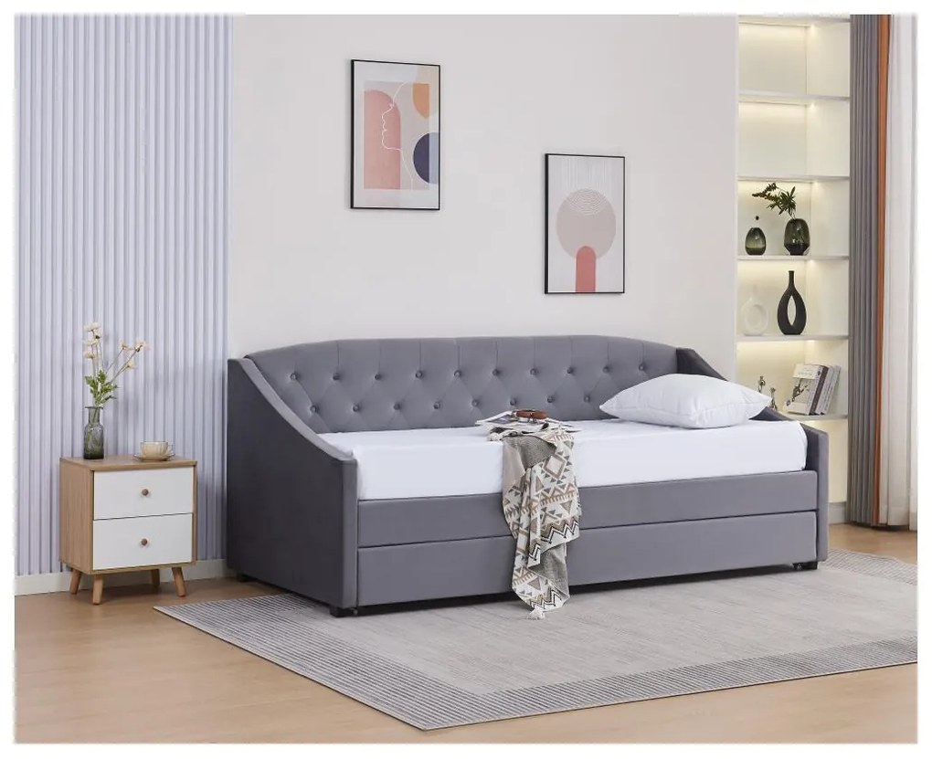 Pat extensibil 90 cm Asesorar (gri) . 1116214