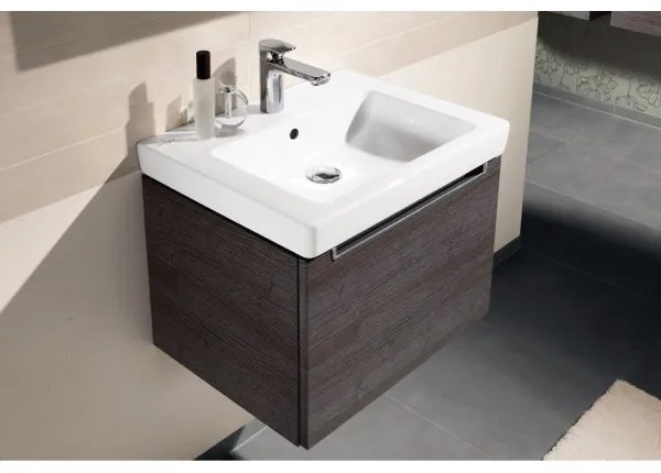 Lavoar pe mobilier, Villeroy&Boch Subway 2.0, 65x47cm, Alb Alpin, 7113FA01