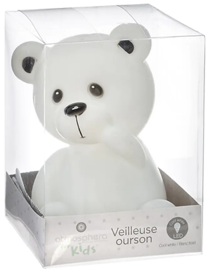 Lampa de veghe LED pentru copii TEDDY 10x13,5 cm - mai multe culori Culoare: Alb