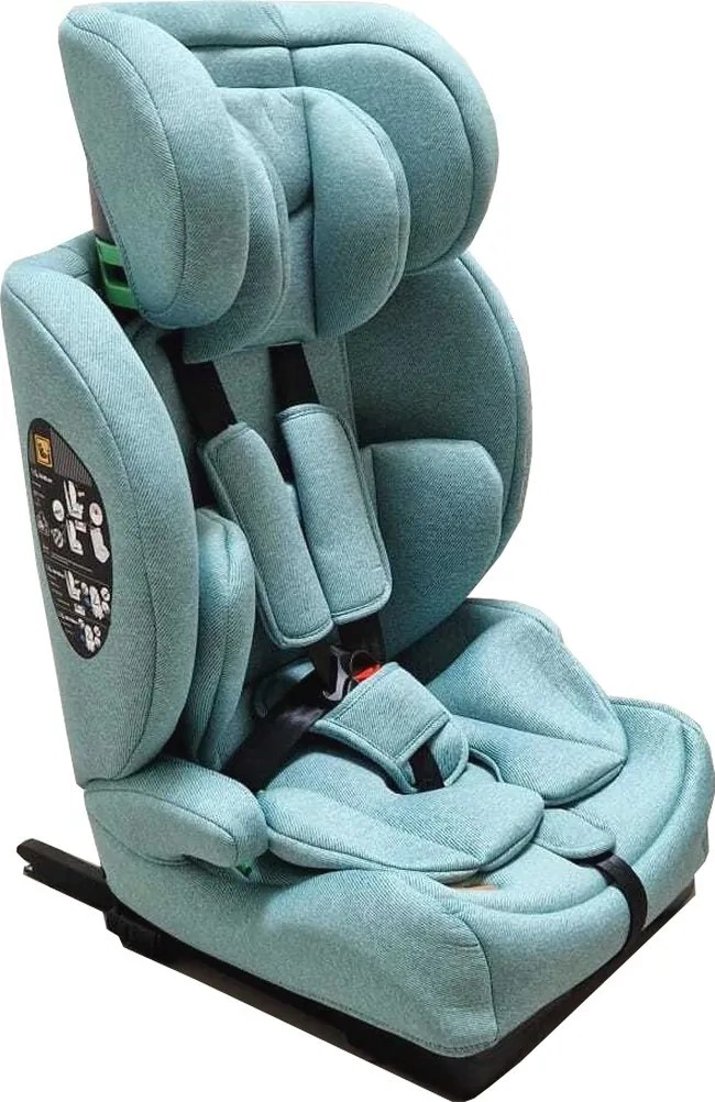 Scaun Auto cu Isofix Baby Care™ Safety Plus, Omologare R-129 i-Size, 9-36 kg, Tetiera reglabila, Sistem de prindere in centura de siguranta, Husa