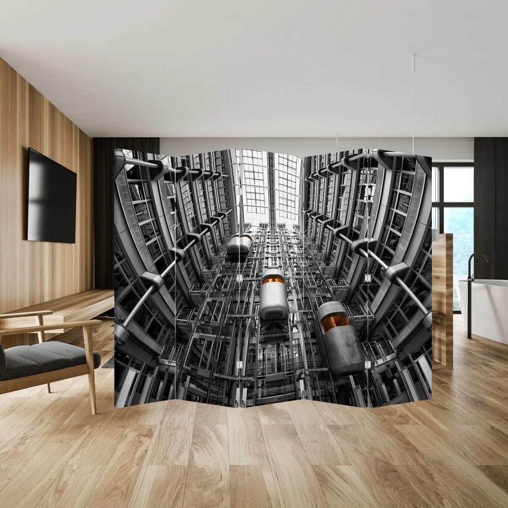 Paravan - Lift în clădire (210x170 cm)