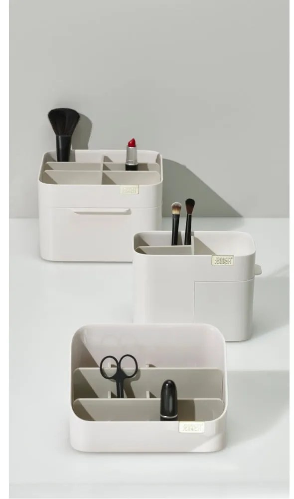 Organizator cosmetice crem cu sertar Joseph Joseph Viva