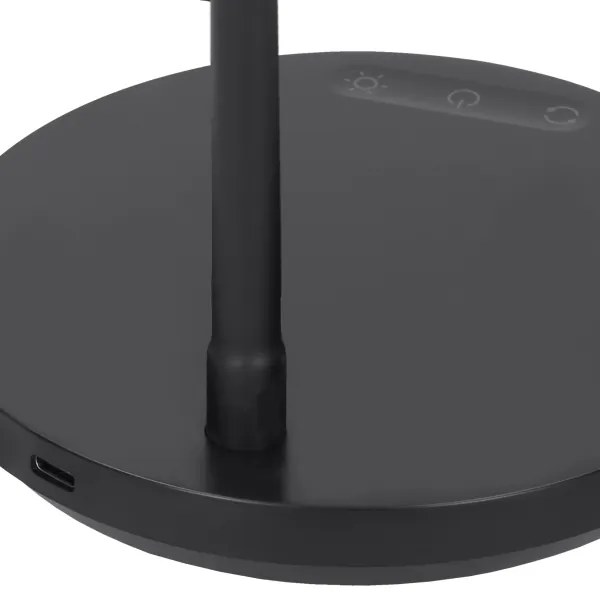 Lampă LED dimabilă de masă Solight WO3000-B LED/4,5W/5V 3000/4000/6500K negru