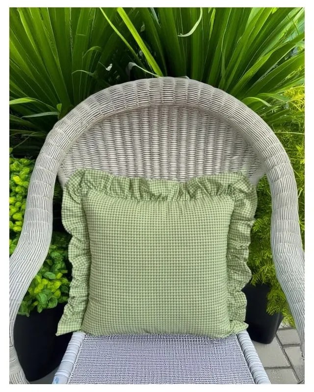 Față de pernă din bumbac 45x45 cm Ruffled – Mila Home