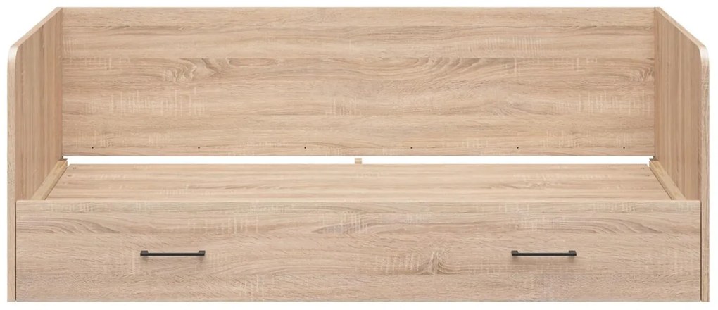 Pat de o persoană extensibil80 cm Tetrix 13 (stejar sonoma) (cu sp. depozitare). 1098495