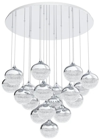 Lustră LED dimabilă pe cablu MIOGLIA 18xLED/3,1W/230V Eglo 39528