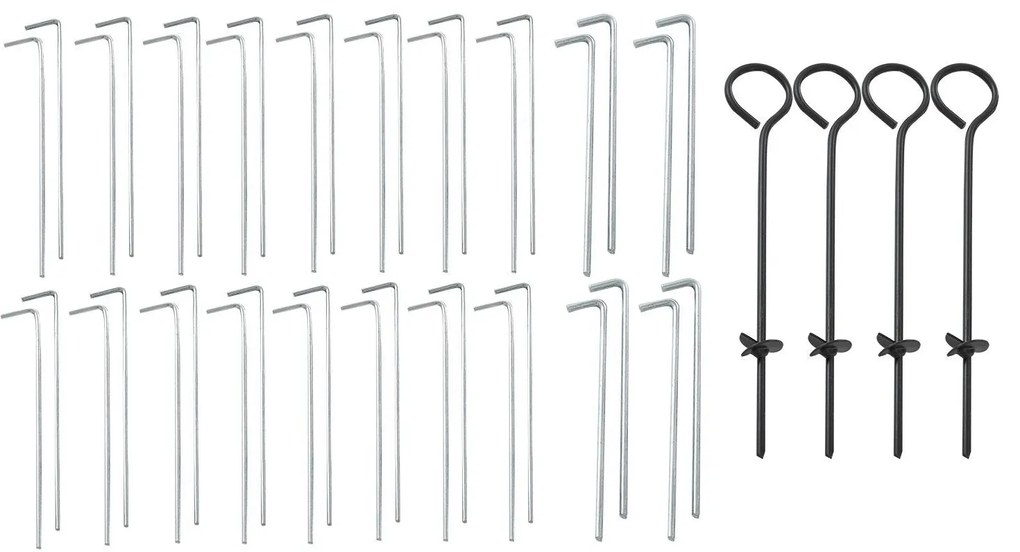 Cort petrecere Gala 4x6 m alb