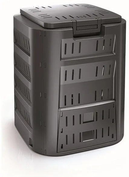 Compost, 220 l, negru