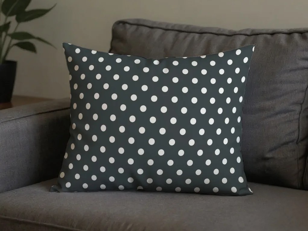 Husa decorativa pentru perna COLAM GREY 50x70 cm, gri