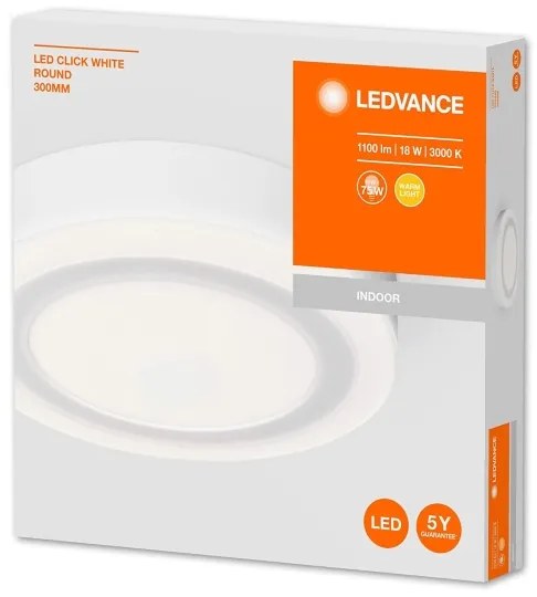 Plafonieră LED Ledvance ROUND LED/18W/230V d. 30 cm