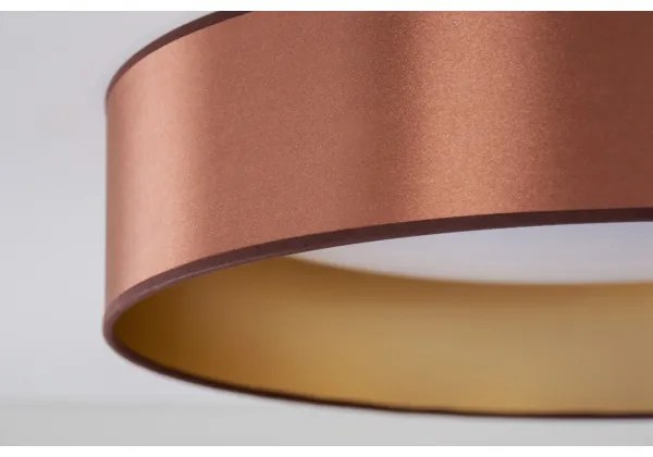 Plafonieră LED Duolla ROLLER LED/24W/230V d. 45 cm cupru/auriu