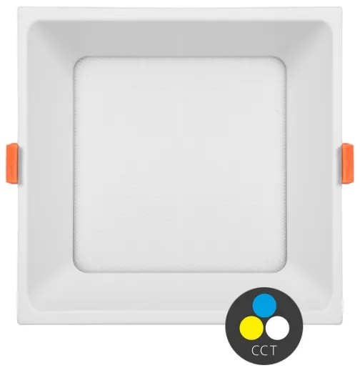 Ecolite LED-IN01S-UGR/CCT/24W - Plafonieră LED 24W/230V albă