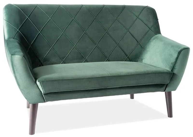Canapea Kier 2 Catifea Verde Bluvel 78