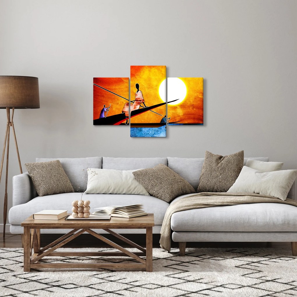 Tablou picturii epochale străveche (90x60 cm)