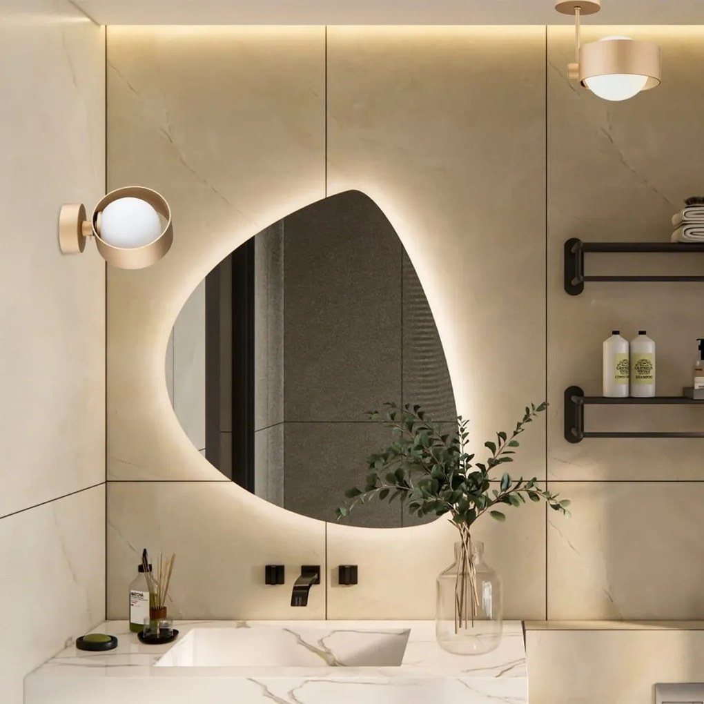 Aplica de perete sau tavan cu protectie IP44 Massimo Plus