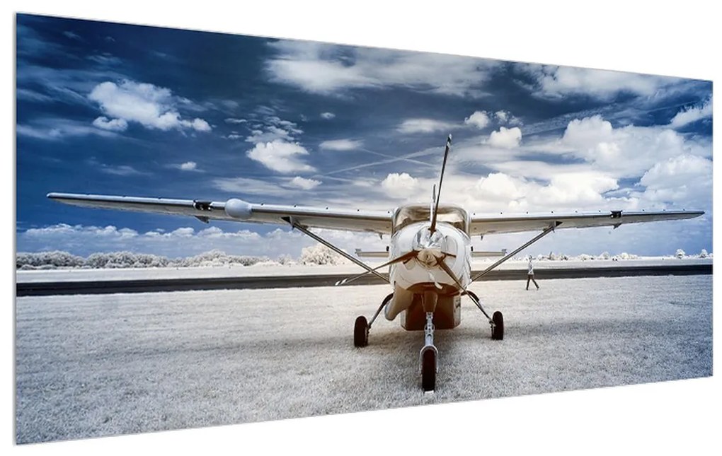 Tablou cu avion (120x50 cm), în 40 de alte dimensiuni noi
