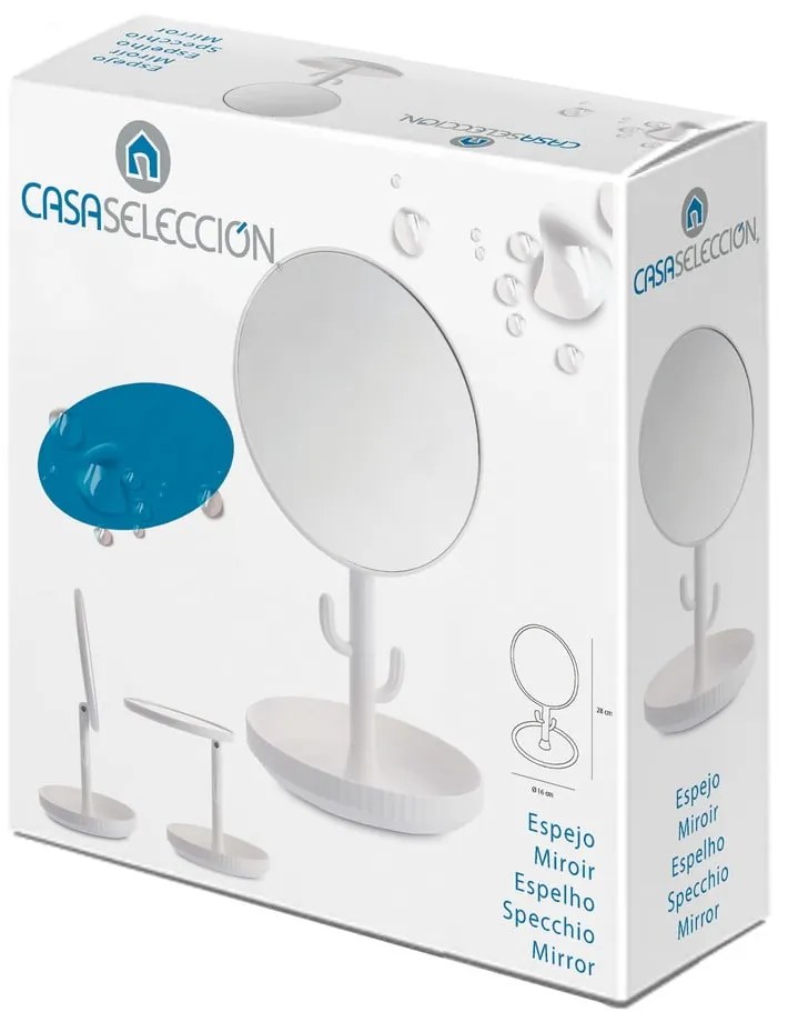 Oglindă cosmetică ø 16,8 cm - Casa Selección