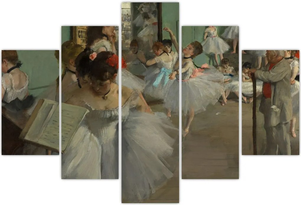 Tablou - Edgar Degas, The Dance Class, reproducere (150x105 cm)