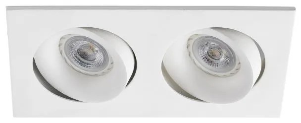 Rama Spot directionabil, incastrabil, alb, dim. 20x11cm ARGON-2, 43403