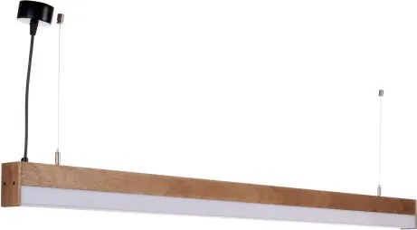 BRILAGI - Lustră LED pe cablu GARDALINE LED/100W/230V stejar