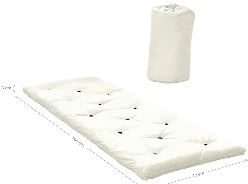 Saltea futon maro 70x190 cm Bed In A Bag Mocca – Karup Design