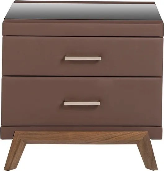 Noptiera eleganta design LUX Brown