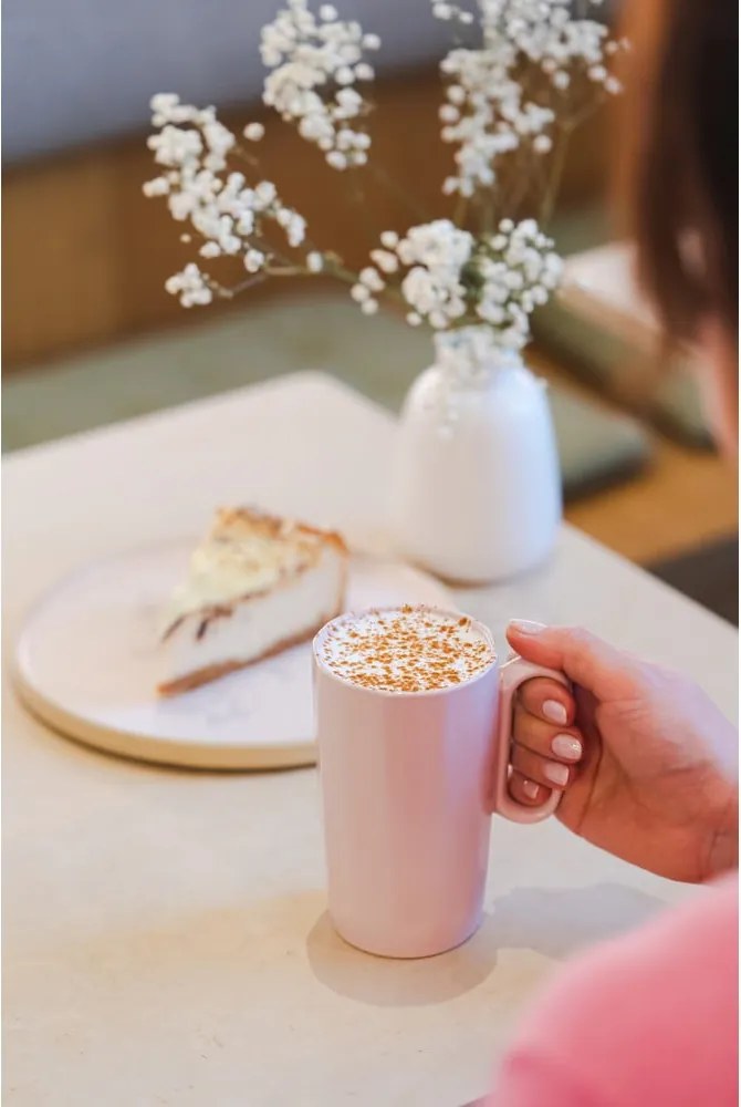 Căni roz 2 buc. din gresie 330 ml Fuori – Vialli Design