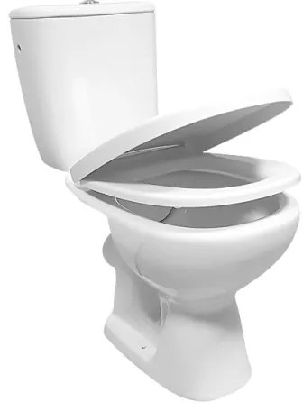 Cersanit K667-052 - Vas WC pe pardoseală cu scaun ARTECO, ceramică/albă