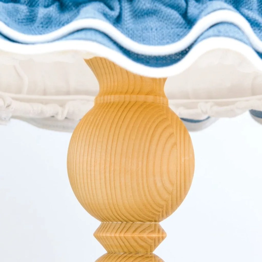 Veioza rustica din lemn KITZ