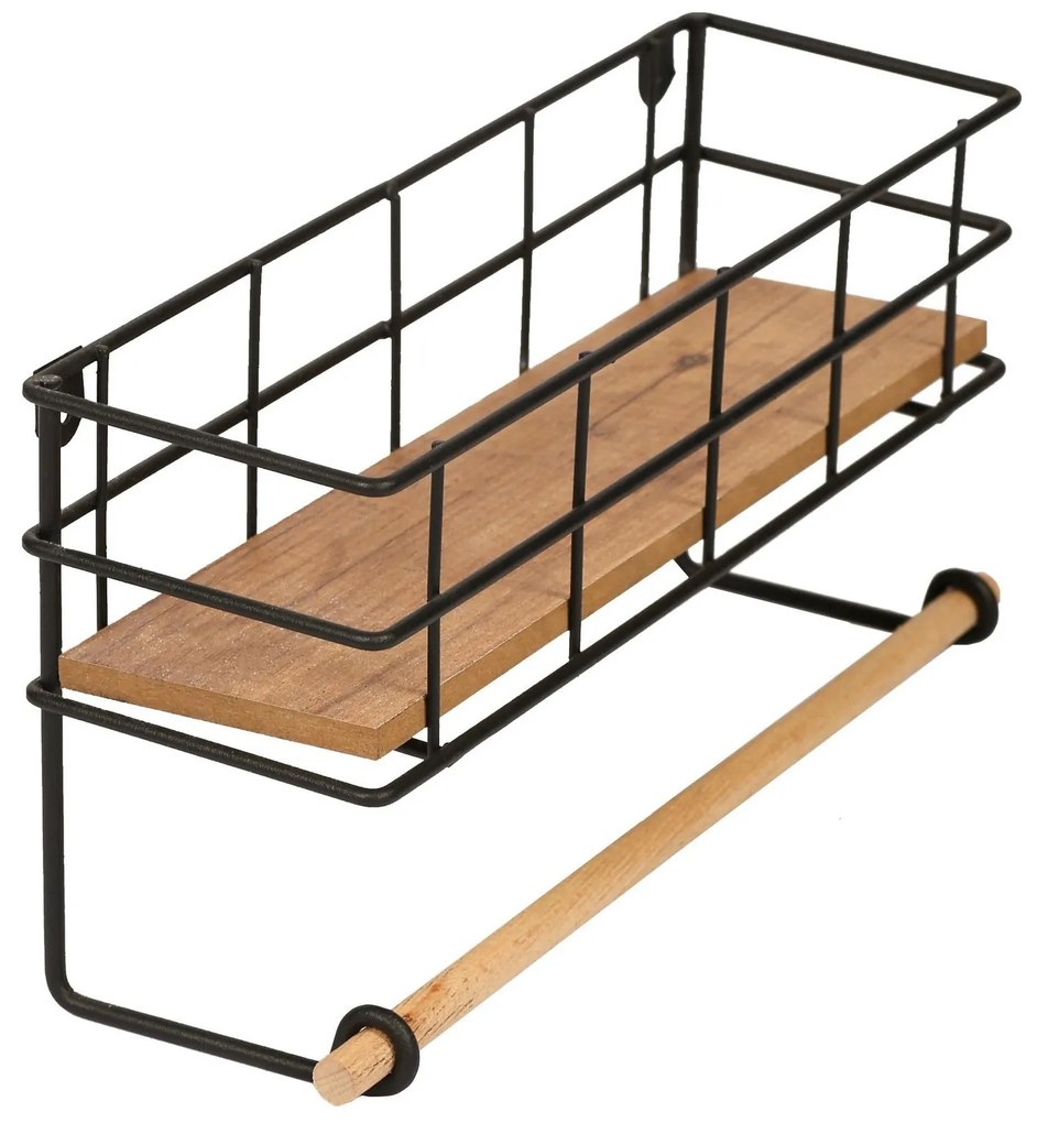 Raft Sepusi (stejar + negru) . 1095902