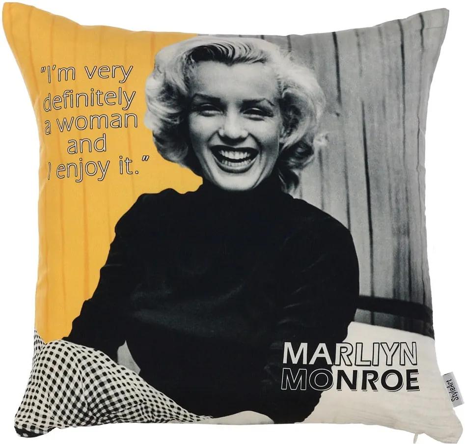 Faţă de pernă Mike & Co. NEW YORK Marilyn Quote, 43 x 43 cm