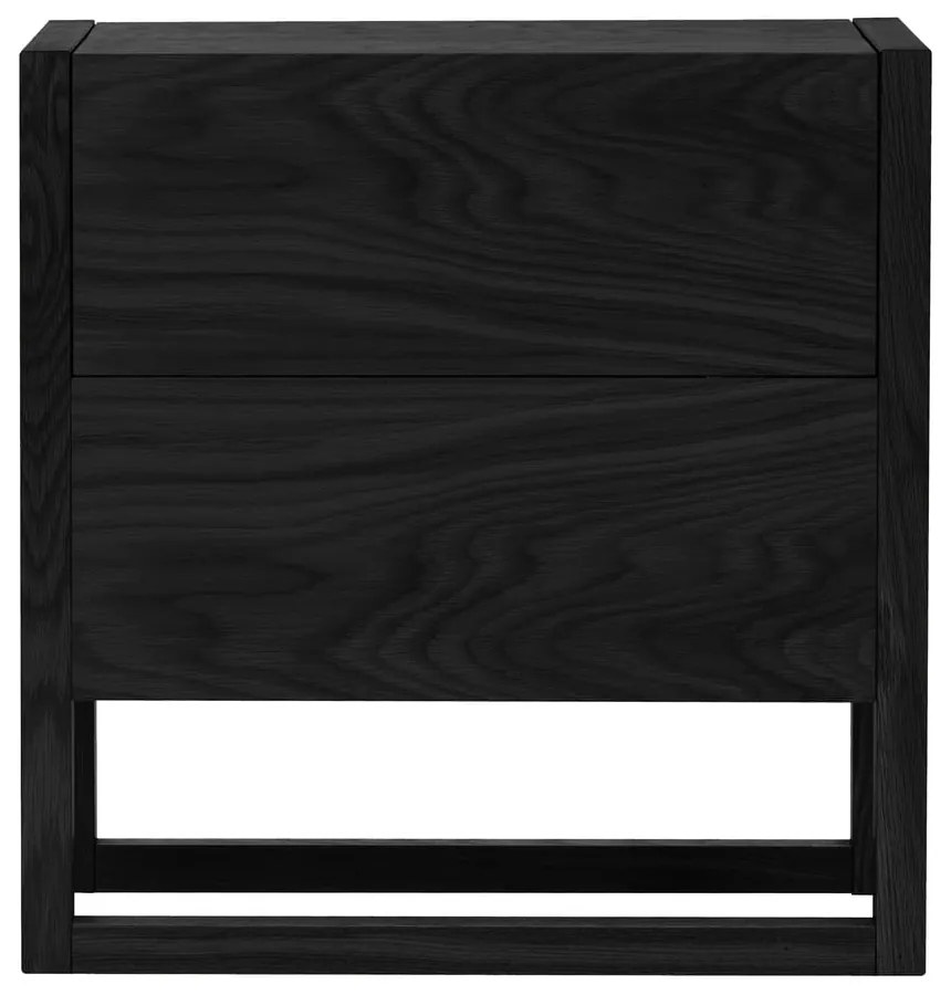 Dulap pentru vinuri din stejar negru 59x60 cm NewEst - Woodman