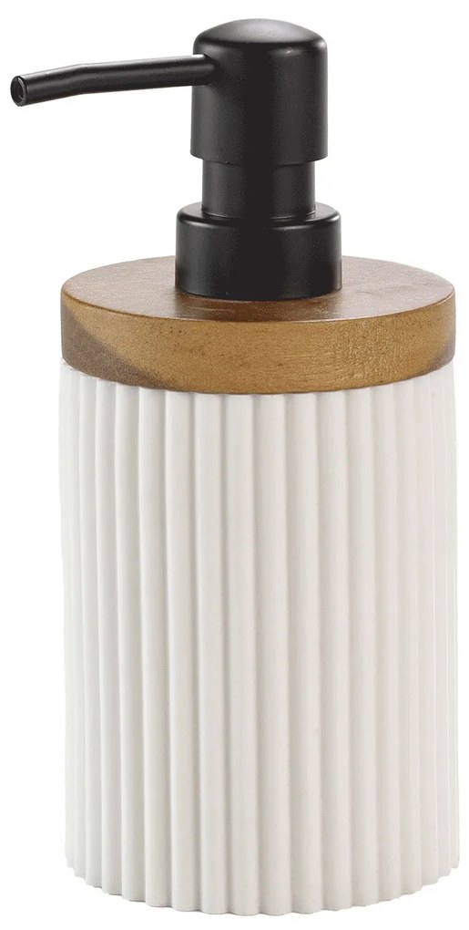 Dozator de sapun cu striatii NIAGARA, 8 x 17 cm