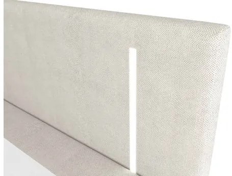 Pat de o persoană 90 cm Hebara 1 (Gri) (cu somieră și saltea) (cu sp. depozitare) (D). 1103600