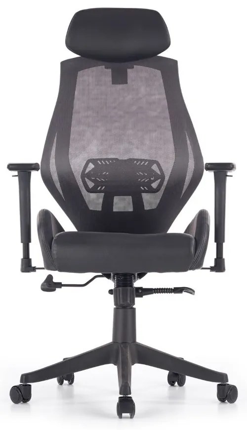 Scaun de birou Hasel, negru/gri
