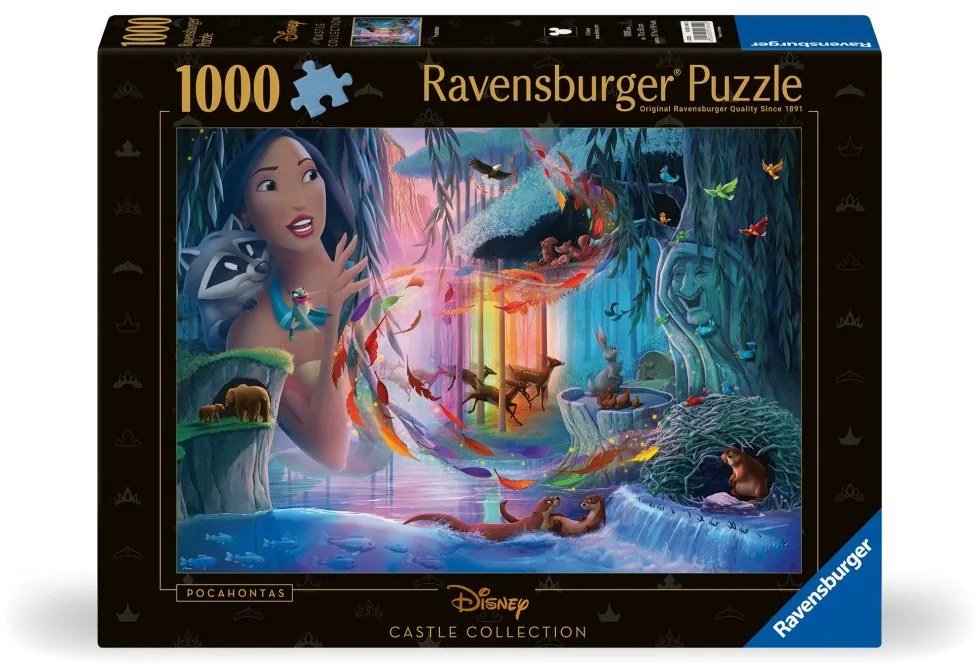 PUZZLE COLECTIA DE CASTELE DISNEY POCAHONTAS 1000 PIESE - RAVENSBURGER (RVSPA01344)