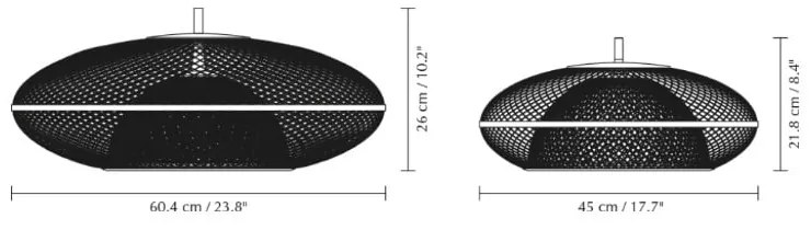 Abajur auriu ø 60 cm Faraday – UMAGE