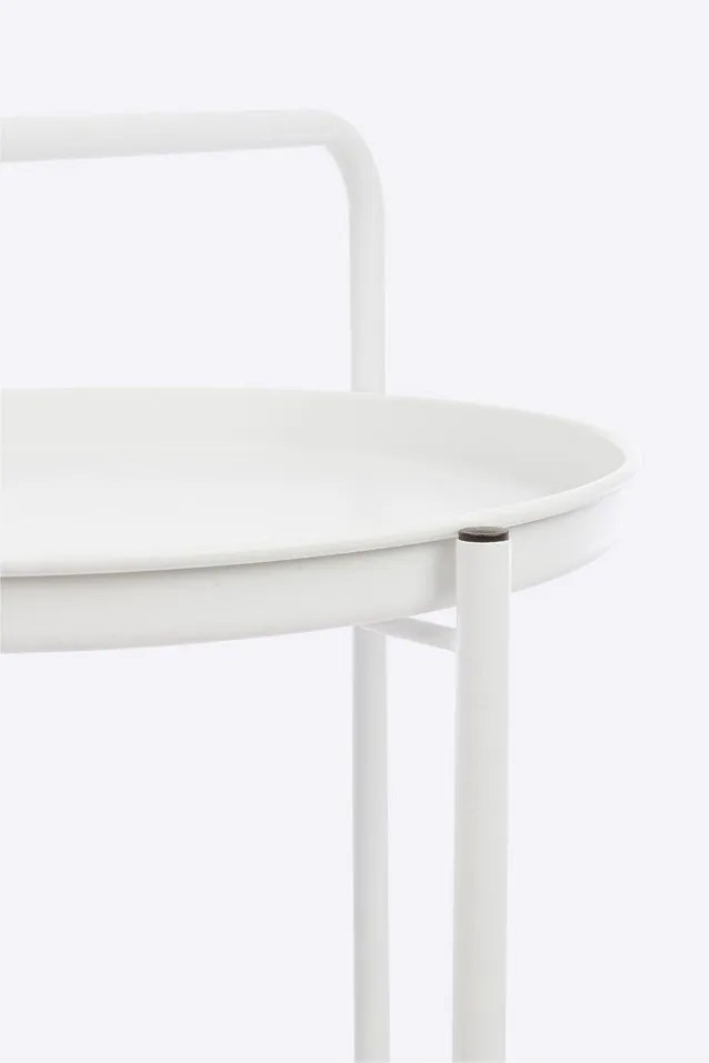 Măsuță de servire cu roți din oțel ø 44,5 cm Austin – Yes Everyday