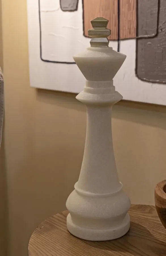 Mauro Ferretti Figurina Rege Quarzy cm Ø 13X41 | Aosom Romania