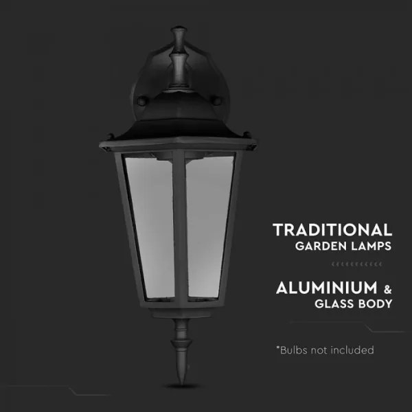 Lampă de perete de exterior 1xE27/40W/230V IP44 negru